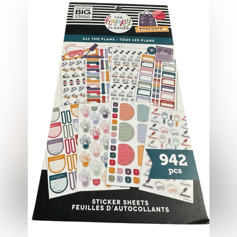 The Happy Planner All the Plans Sticker Book